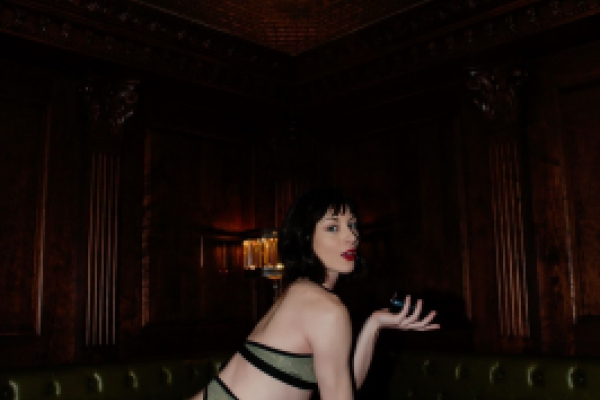 Stoya in dark room Image 1