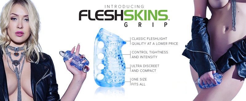 Fleshlight Latest Product is called FleshSkin Image