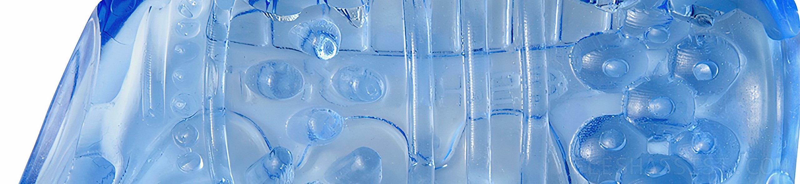 Blue Ice Texture Image